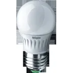                  Лампа светодиодная LED 5вт E27 белая шар
               