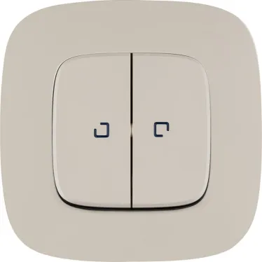 Valena ALLURE Рамка 1 пост слоновая кость универсальная