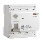 Выключатель дифференциального тока ВД-100N (S-селективный) 4P 63А 300мА тип AC эл-мех 6кА PROXIMA