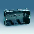 Коробка установочная с винтами для рамок 27614-62(65), 27615-62(65).