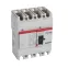 Выключатель автоматический DRX125 термомагнитный 15A 4П 10кА