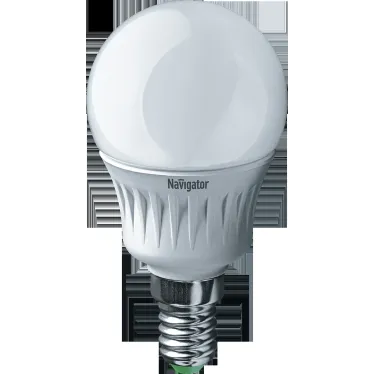 Лампа светодиодная LED 5вт E14 теплая шар