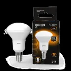 Лампа светодиодная LED 6 Вт 500 лм 3000К грибок R50 теплый E14 AC 220В Black Gauss