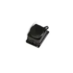Розетка 2К+З открытой установки каучуковая 16А/250В IP44 Чёрная MultiSet