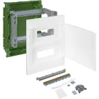 Practibox S Пластиковый щиток Встраиваемый (ЩРв-П) (в полые стены) 2X12 Белая дверь