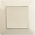 Valena LIFE Рамка 1 пост слоновая кость универсальная