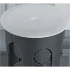Коробка NSS-DB-SW-70-40-BL распаячная скрытого монтажа с завинчивающейся крышкой черная d70х40