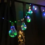 Гирлянда светодиодная Ретро-лампы, 3 м, Мультиколор | 303-079 | NEON-NIGHT