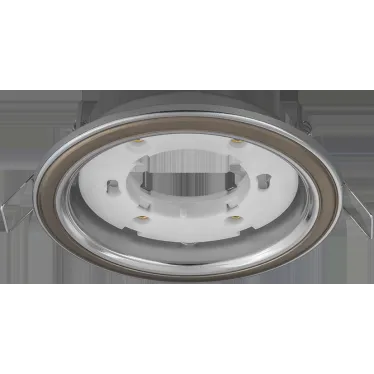 Светильник встраиваемый под лампу GX53 NGX 93 068 NGX-R10-004-GX53 (Два цвета серебро-черный хром) | 93068 | Navigator