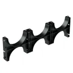 Держатель расстояния (кластер) для двустенных труб диаметр 90 тройной