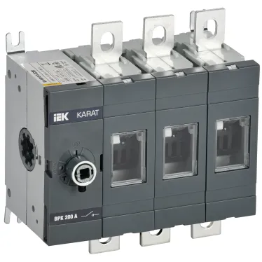 KARAT Выкл-разъед. ВРК без рукоятки 3P 200А  | KA-VR10-3-0200 | IEK