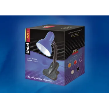 Светильник настольный. Цоколь E27. Цвет черный.