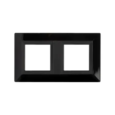 Рамка из металла, ''Avanti'', черная, 4 модуля