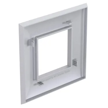 Avanti Рамка ARTLEBEDEV Закаленная сталь 2 модуля