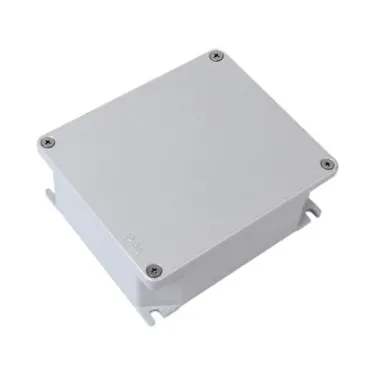 Коробка ответвительная 154х129х58мм IP66 RAL9006 алюминиевая