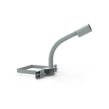 Кронштейн для уличных светильников на опору с 1 хомутом 625х460х480 D60мм | 903265203 | Gauss