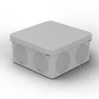                 Коробка распаячная для прямого монтажа ОУ, HF, 100х100х50 мм, IP67 (мембранные вводы)
               