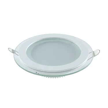 Светильник светодиодный встраиваемый круглый с декоративным стеклом 6W 3000K 1/40 | 947111106 | Gauss