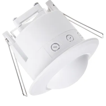 Датчик движения точечный микроволновый ДДТМ 01, 360°, 1200 Вт, 10-2000 Лк, 3-10 м, 10-900 сек. | 11-9219 | REXANT