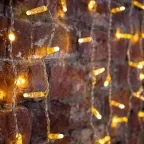 Гирлянда Светодиодный Дождь 2х3 м, эффект мерцания, прозрачный провод, 230 В, диоды цвет теплый белый | 235-136-6 | NEON-NIGHT