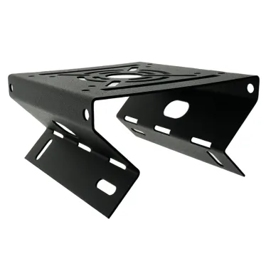 Кронштейн универсальный для видеокамер на столб/угол, черный | 28-4012 | REXANT