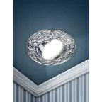 Светильник точечный встраиваемый под лампу KL11A 50Вт MR16 хром литой | C0043686 | ЭРА