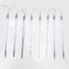 Гирлянда светодиодная "Сосульки" 8 штук*50 см, 300 LED | 256-415 | NEON-NIGHT