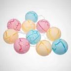 Гирлянда светодиодная «Карамельки» 1.5 м, прозрачный ПВХ, 10 LED, теплый белый, питание 2 х АА (батарейки не в комплекте) | 303-082 | NEON-NIGHT