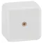 Коробка распаячнаяBS-W-50-50-20 без клеммы 50х50х20мм белая IP40