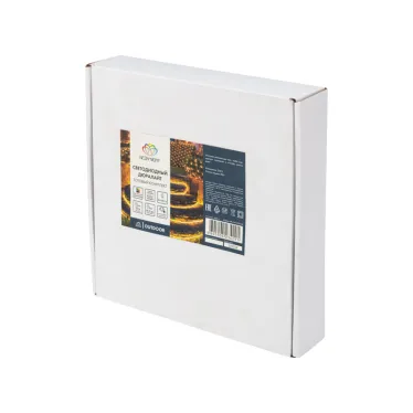 Гирлянда "Сеть" 1,8х1,5м, прозрачный ПВХ, 180 LED Белые | 215-135 | NEON-NIGHT