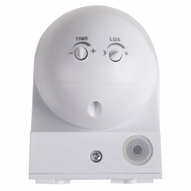 Датчик движения настенный ДДС 03, 180°, 1200 Вт, 10-2000 Лк, 12 м, 10-420 сек. IP44 | 11-9211 | REXANT