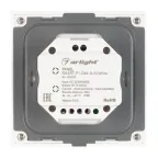 Панель SMART-P1-DIM-G-IN White (3V, Rotary, 2.4G) (Arlight, IP20 Пластик, 5 лет) | 033752 | Arlight