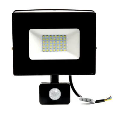 Прожектор светодиодный с датчиком LL-908 IP44 50W 6400K | 29558 | Feron