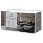 Гирлянда светодиодная Кристаллы бронзовые 10 LED, 1,5 м, прозрач. ПВХ, теплый белый свет свечения, 2хАА (батарейки не в компл.) | 304-019 | NEON-NIGHT