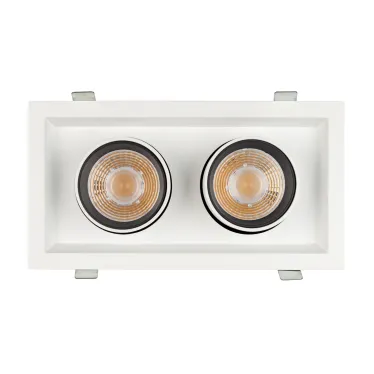 Светильник LTD-PULL-S110x210-2x10W Warm3000 (WH, 24 deg, 230V) (Arlight, IP20 Металл, 5 лет) | 031362 | Arlight