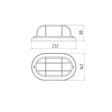 Светильник серии Кантри под лампу с цоколем Е27 НБО 04-60-012
