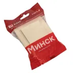 Розетка одноместная СП с заземлением Минск с крышкой 16А бежевая с защитными шторками