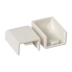 Заглушка (25х16) (4 шт) Plast Белый