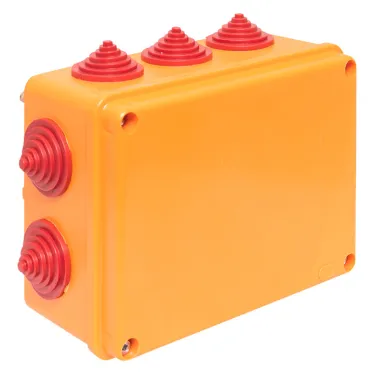 Коробка огнестойкая E90 190х140х70мм, с клеммником 14 полюсов 0,5-4 мм2 IP55 EKF