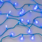 Светодиодная гирлянда ARD-STRING-CLASSIC-10000-BLUE-100LED-MILK-FLASH Blue (230V, 7W) (Ardecoled, IP65) | 031199 | Arlight