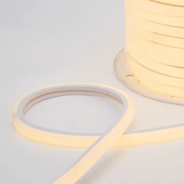 Гибкий неон LED SMD, форма – D, 16х16 мм, теплый белый, 144 LED/м, бухта 50 м | 131-086 | NEON-NIGHT
