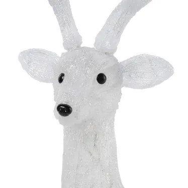 Акриловая светодиодная фигура "Северный олень" 130 см, 380 светодиодов, IP44 понижающий трансформатор в комплекте, | 513-271 | NEON-NIGHT