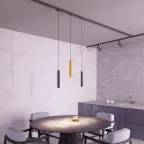 Светильник LGD-PIPE-TRACK-HANG-4TR-R50-9W Day4000 (GD, 40 deg, 230V) (Arlight, IP20 Металл, 3 года) | 037409 | Arlight