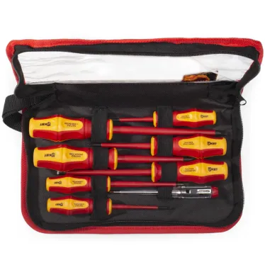 Набор диэлектрических отверток НИО-08 ПРОФИ | 78619 | КВТ