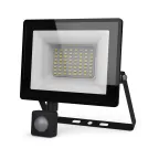 Прожектор светодиодный  Elementary  50W 3500lm IP65 6500К с датчиком движения | 628511350 | Gauss