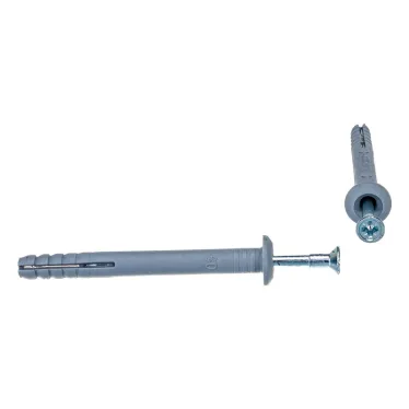 Дюбель-гвоздь грибовидный бортик, полипропилен 6х60мм, пакет (100 шт/уп) | KR-01-3621-013 | Kranz