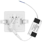 Встраиваемый светильник Frameless квадрат 9W 4000K 1/60 | 968511209 | Gauss