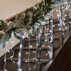 Заснеженный еловый шлейф 2.7 м, Ø 26 см, ПВХ | 307-122 | NEON-NIGHT