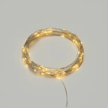 Гирлянда Роса 10 м, 100 LED, USB, теплое белое свечение | 315-976 | NEON-NIGHT