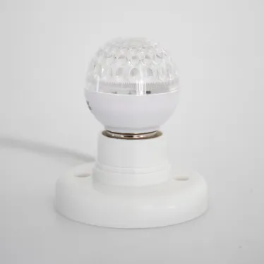 Лампа шар e27 10 LED  Ø50мм  белая 24В | 405-615 | NEON-NIGHT